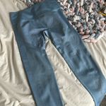 Hurley Womens baby blue  compression leggings knit soft size small Photo 4