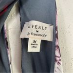 Everly 🦋 for Francesca’s Floral Halter High Neck Tank Top Shift Mini Dress Med Photo 2