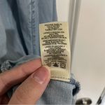 Cloth & Stone Blue Chambray Sleeveless Tie-Back Mini Dress Photo 6