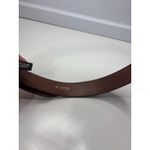 Brighton VTG  BROWN GENUINE LEATHER 1.25"Wd DRESS CASUAL WOMEN'S BELT Sz M Photo 7