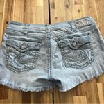 Silver Jeans Co. Suki Surplus Light Wash Denim Cutoff Shorts Women’s W34 Photo 6