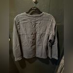 J. Jill Charcoal Cotton Quilted Zip Up Jacket Gray Size 2X Photo 2