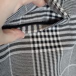 Evereve  BLACK WHITE MIXED PLAIDS PREPPY ACADEMIA CORPCORE WOMENS BLAZER SMALL Photo 7