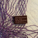None Gorgeous Metallic Scarf, like new Photo 4