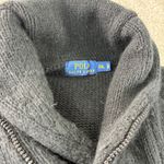 Ralph Lauren Polo  Women's XXL Black‎ Fair Isle Cotton Angora Rabbit Hair Sweater Photo 2