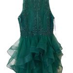 JJ's House Princess Scoop Short Tulle Lace Homecoming Dress With Sequins #203137 Photo 6
