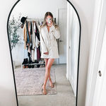L'Academie Revolve Danika Beige Blazer Dress Photo 5