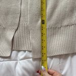 Lululemon Womens Long Sleeve Open Front Cardigan Sweater Tan Womens Size M/L White Size L Photo 5