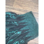 Black Floral Fairycore Skirt / Dress Size M Photo 3