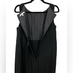 CAbi  236 Black Empire‎ Waist Sleeveless Flapper Dress Size 10 Photo 5