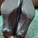 Cole Haan Black Leather Loafer Heels Photo 10