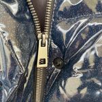 Betsey Johnson  Navy Sparkle Puffer Jacket Photo 3