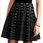 Anthropologie  Moth Jacquard Knit Skater Skirt Photo 2