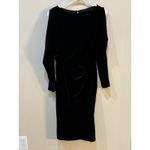 Ralph Lauren Lauren Women's Velvet Long-Sleeve Cocktail Dress Black Size 0 Photo 2
