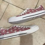 Pink Piggy Face Print Custom Low Top Tennis Shoes Sneakers W8 M9 Size 8 Photo 9