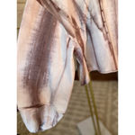 POL  Tie-Dye Cropped Sweatshirt Boho Lounge Top M Barre Workout Cozy Athleisure Photo 5