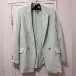 Babaton Aritzia  Atelier Light Mint Blazer size 8 Photo 1