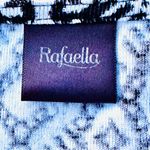 Rafaella Petite Dress Black and White design with yellow, green and red stripes Photo 13