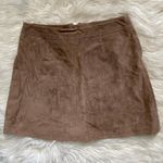 Six Crisp Days Leather Mini Moto Skirt Photo 2