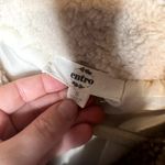 Urban Outfitters Entro Sherpa Colorblock Shacket Jacket Small Over Sized Photo 1