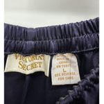 Victoria's Secret Gold Label Vtg Purple Satin Button Down Pajama Set Large Photo 11