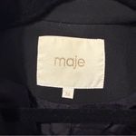 Maje  Black Valmy Double Breasted Blazer 36/S Photo 2