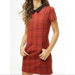 Forever 21 Dress Collared Plaid Mini Dress Size Small Photo 1