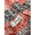 Women's Flamingo Urban Striped Cardigan Sweater Size Small Red Yellow Photo 2