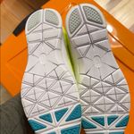 Nike  Vibrant Green and Blue Athletic Shoes Photo 4