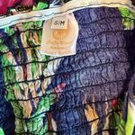 COCO BEACH HAWAII Floral Halter Dress S/M Blue Photo 4