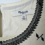 Madewell  Linen Embroidered Dress Size XS Photo 5