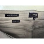 NYDJ Marilyn Straight Ankle Jeans Lift Tuck Stretch Shaping Pearl Gray Size 4 Photo 4
