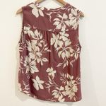 Torrid  Harper Tank Gauze Pullover Blouse Purple Officewear Floral Comfy Casual Photo 5