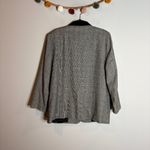 Alfred Dunner Vtg  grey and black velvet collared blazer jacket Photo 4