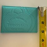 Tiffany & Co. Please Return To Heart Motif Card Case Small Wallet Blue NEW Photo 4