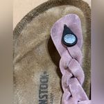Birkenstock  Gizeh Braided Leather Sandal - Lavender  Size 7 EU38 Boho Photo 5