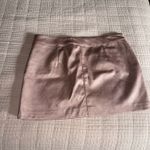 Mango Pink leather skirt  Photo 1