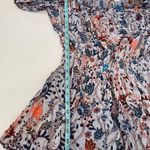 Free People Boho Off the Shoulder Floral Shorts Romper EUC Sz Lg Stretchy Crepe Photo 11