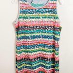 Desigual Desiqual “Phoniex" Multi-Color Cut Out Dress M Photo 2