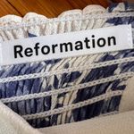 Reformation Annabell Lucerne Blue White Floral Mini Smocked Dress Size 4 Photo 8