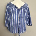 Primark  Cotton Striped Blouse Size 10 Photo 2