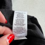 Nation Ltd  Womens Top Small Black V Neck 3/4 Sleeve Ruffle Cuff‎ Blouse Photo 6