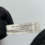 Isotoner Vintage Aris  butter soft black leather gloves with knot detail Photo 4