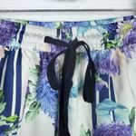 J.Crew Drapey Pull-On Pant in Vintage Floral Stripe Ankle Size 4 EUC Photo 8