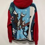 Disney Mickey and Minnie mouse sweater! Custom-made tapestry blanket Christmas hoodie! Photo 3