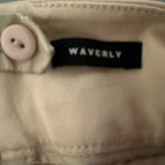 Lafayette 148 Pants Womens 8 Waverly Wide Leg Wool Dress Office Beige Stretch Tan Photo 5