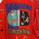 Necessary Objects Ltd. Vintage Abstract Button Down Long Sleeve Top Sz XXL Photo 8