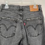 Levi's Levi Premium Women's Ribcage Straight Ankle Jeans Size 26 Washed Black Photo 6