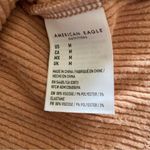 American Eagle  Ribbed Pullover Hoodie Peach Super Soft Medium Athleisure Photo 4