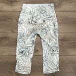 Lululemon High Rise Love Knot Crop 15" Twine White Multi Leggings Size 4 Photo 1